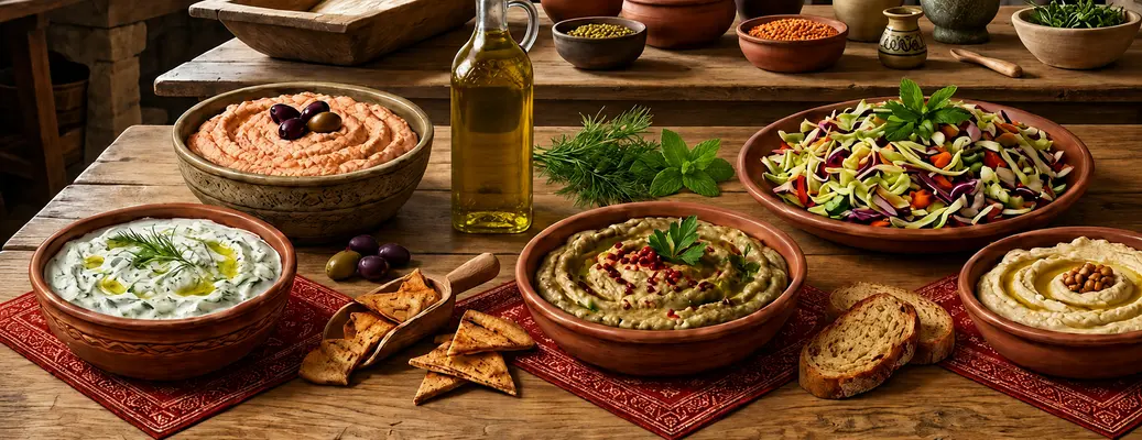 Salads - Spreads  - Athonian.gr