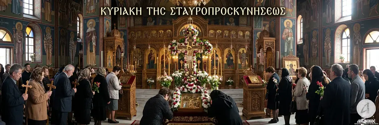 Γ΄ Κυριακή των Νηστειών: Η Σταυροπροσκύνηση – Η Δύναμη στο Μέσο της Διαδρομής  - Athonian.gr