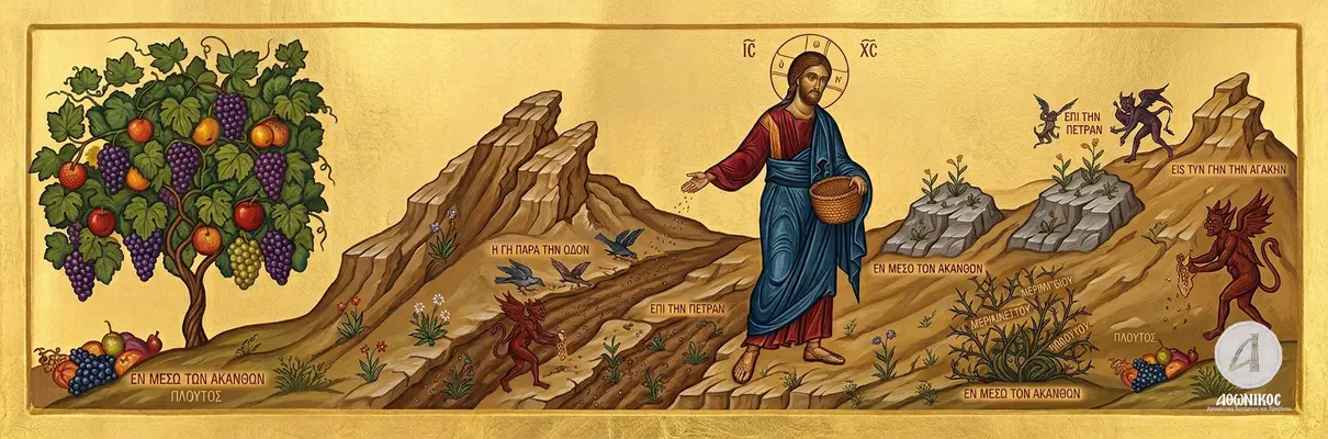 Κυριακή των Αγίων Πατέρων της Ζ΄ Οικουμενικής Συνόδου (11 Οκτωβρίου): Η Τιμή των Αγίων Εικόνων και το Βάθος της Παραβολής του Σπορέα  - Athonian.gr