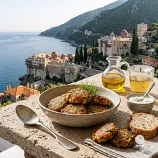 Authentic Santorini Tomato Fritters (Ntomatokeftedes)  - Athonian.gr