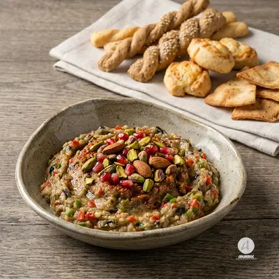 Authentic Mount Athos Eggplant Salad (Melitzanosalata)  - Athonian.gr