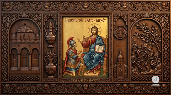 Κυριακή Δ΄ Ματθαίου: Το Συγκλονιστικό Μάθημα Πίστης του Εκατοντάρχου και η Ιερή Προσμονή των Πρωτοκορυφαίων Αποστόλων  - Athonian.gr