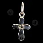 Mount Athos Silver Cross Necklace 106 - Jewelry στο Athonian.gr