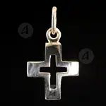 Mount Athos Silver Cross Necklace 114 - Jewelry στο Athonian.gr