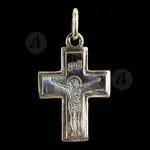 Silver Cross Necklace 925° with Jesus Christ (16) - Jewelry στο Athonian.gr