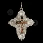 Silver Screw Cross Necklace 54 - Jewelry στο Athonian.gr