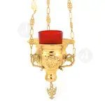 Hanging Vigil Lamp Gold Plated (9899e-HC) - Ecclesiastical Utensils στο Athonian.gr