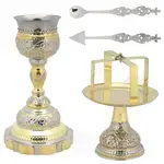 Set Chalice Two Coloured (9985gn) - Ecclesiastical Utensils στο Athonian.gr
