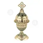 Home Table Vigil Lamp with Smalt (9372bc-gre) - Ecclesiastical Utensils στο Athonian.gr