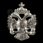 Silver Lapel Pin Double-headed Eagle (DH02S) - Jewelry στο Athonian.gr