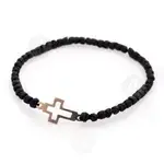 Prayer Rope with Silver Cross (000000) - Prayer ropes στο Athonian.gr