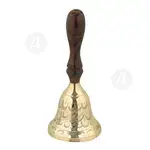 Bronze Bell with Wooden Handle (1534_w) - Ecclesiastical Utensils στο Athonian.gr