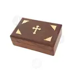 Wooden incense box - Ecclesiastical Utensils στο Athonian.gr