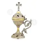 Home Thurible Two-Coloured (169GN) - Ecclesiastical Utensils στο Athonian.gr