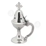 Home Thurible Nickel Plated (4099n) - Ecclesiastical Utensils στο Athonian.gr