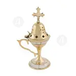 Home Thurible Bronze with Mother of Pearl (4735MOP) - Ecclesiastical Utensils στο Athonian.gr
