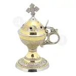 Home Thurible Two-Coloured (4886gn) - Ecclesiastical Utensils στο Athonian.gr