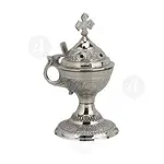 Home Thurible Nickel Plated (4886n) - Ecclesiastical Utensils στο Athonian.gr