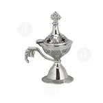 Home Thurible Nickel Plated (7702n) - Ecclesiastical Utensils στο Athonian.gr