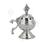 Home Thurible Nickel Plated (8597n) - Ecclesiastical Utensils στο Athonian.gr
