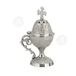 Home Thurible Nickel Plated (8638n) - Ecclesiastical Utensils στο Athonian.gr