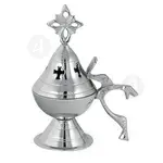 Home Thurible Nickel Plated (9902n) - Ecclesiastical Utensils στο Athonian.gr