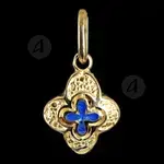 Mount Athos Silver Cross Necklace T12 - Jewelry στο Athonian.gr