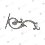 Nickel Plated Hook for Vigil Lamp (8446n.17) - Ecclesiastical Utensils στο Athonian.gr