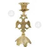 Church Candlestick Holy Altar Bronze (722b) - Ecclesiastical Utensils στο Athonian.gr