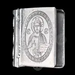 Silver Reliquary Jesus Christ Blessing (ICXR) - Ecclesiastical Utensils στο Athonian.gr
