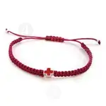Macrame Bracelet with Cross (010405) - Jewelry στο Athonian.gr