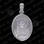 Silver Pendant St Varvara - Jewelry στο Athonian.gr
