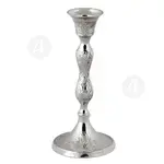 Church Candlestick Nickel Plated (82N) - Ecclesiastical Utensils στο Athonian.gr