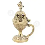Home Thurible Bronze (78B) - Ecclesiastical Utensils στο Athonian.gr