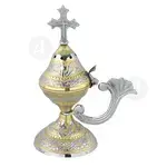 Home Thurible Two-Coloured (9576GN) - Ecclesiastical Utensils στο Athonian.gr