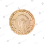 Handmade Holy Bread Stamp Prosphora 16cm Virgin Mary - Monastic Handiwork στο Athonian.gr