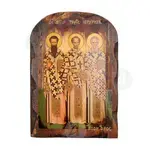 Saints Three Hierarchs - Fathers of the Church - Orthodox Icons στο Athonian.gr