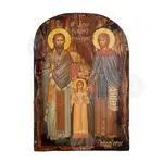 Saints Raphael, Nicholas and Irene - Orthodox Icons στο Athonian.gr