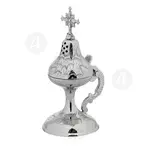 Home Thurible Nickel Plated (2447n14) - Ecclesiastical Utensils στο Athonian.gr