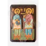 Saints Anargyroi Cosmas & Damian - Orthodox Icons στο Athonian.gr