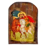 Saints Demetrius & George - Orthodox Icons στο Athonian.gr