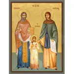Saints Raphael, Nicholas and Irene - Orthodox Icons στο Athonian.gr