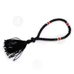 Black 50 Knots Prayer Rope with Tassel (50030MA) - Prayer ropes στο Athonian.gr