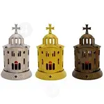 Home Table Metal Vigil Lamp "Big Church" 0207 - Ecclesiastical Utensils στο Athonian.gr