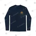 Athonian Long Sleeve Shirt with Gold Double-Headed Eagle - Clothing & Accessories στο Athonian.gr