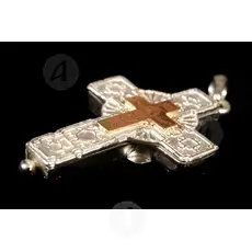 Silver Screw Cross Necklace 112 - Jewelry στο Athonian.gr