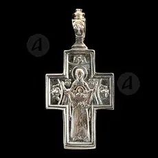 Mount Athos Silver Cross Necklace 120 - Jewelry στο Athonian.gr