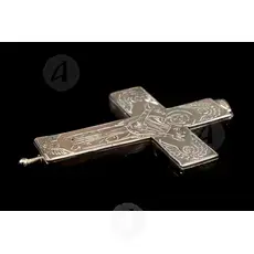 Silver Screw Cross Necklace 122 - Jewelry στο Athonian.gr