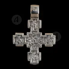 Silver cross necklace 141 - Jewelry στο Athonian.gr