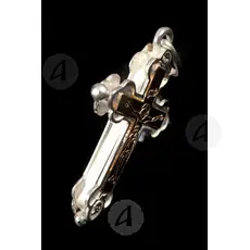 Silver Screw Cross Necklace 146 - Jewelry στο Athonian.gr